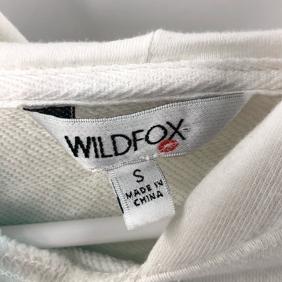 Wildfox Tie Dye Hoodie Pullover Sweatshirt Top Size Small - Picture 4 of 9